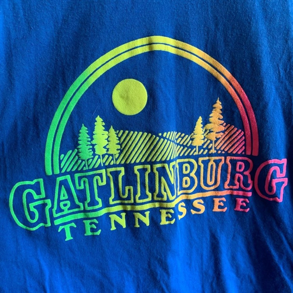 Vintage Gatlinburg Tennessee Tank Too Mens Large